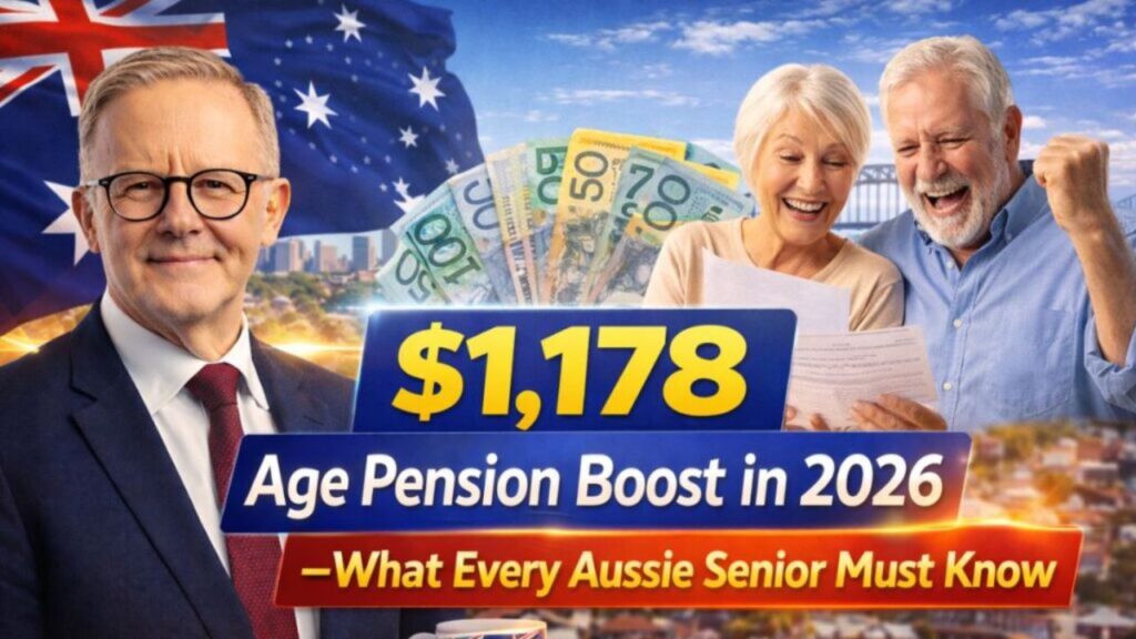 $1,178 Age Pension Boost in 2026: What Every Australian Retiree Should Understand