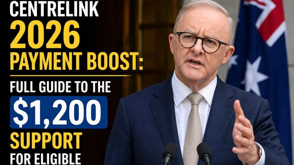 Centrelink 2026 Payment Boost: Full Guide to the $1,200 Support for Eligible Australians