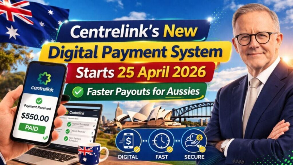 Centrelink’s New Digital Payment System From 25 April 2026: Faster Processing and Smarter Welfare Access