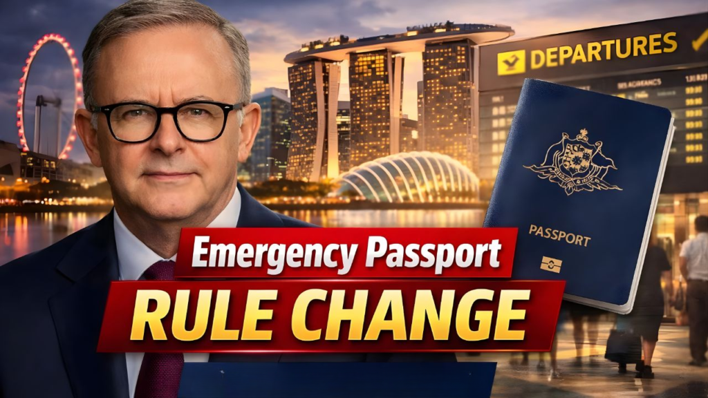Emergency Passport Rule Change April 2026 in Australia – What You Must Know
