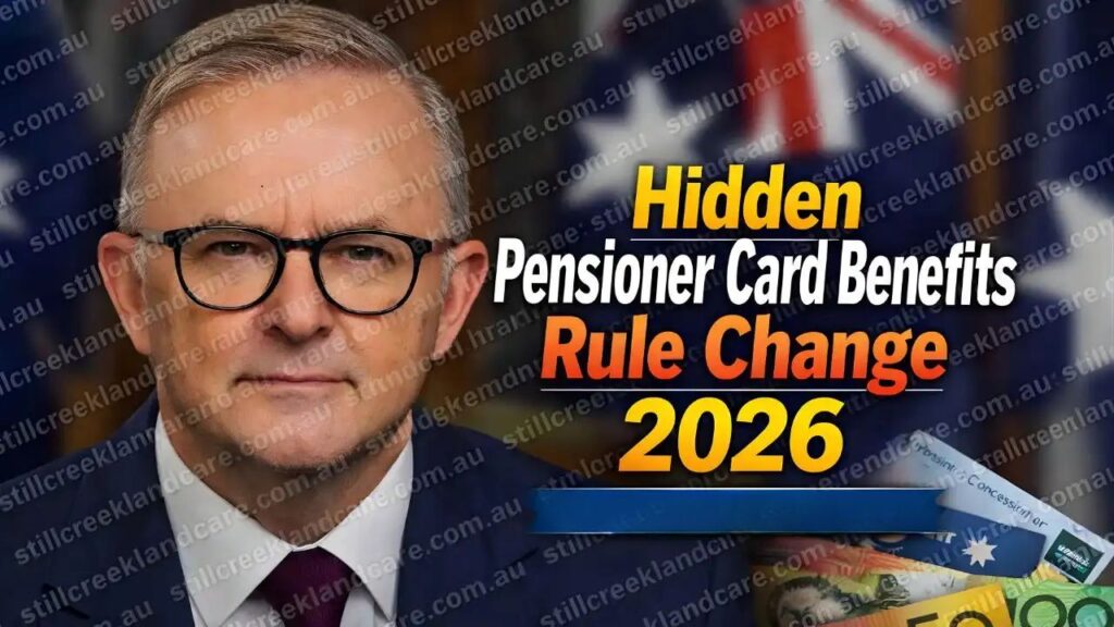 Hidden Pensioner Concession Card Benefits Rule Change 2026: What Retirees Should Know Now
