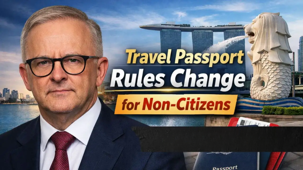 Travel Passport Rules for Non-Citizens in Australia (2026 Update)